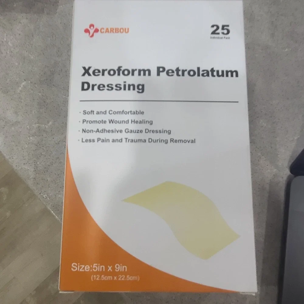Carbou Medical Xeroform Petrolatum Dressing 5